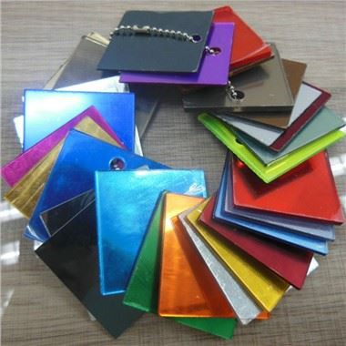 Feuilles de miroir acrylique
